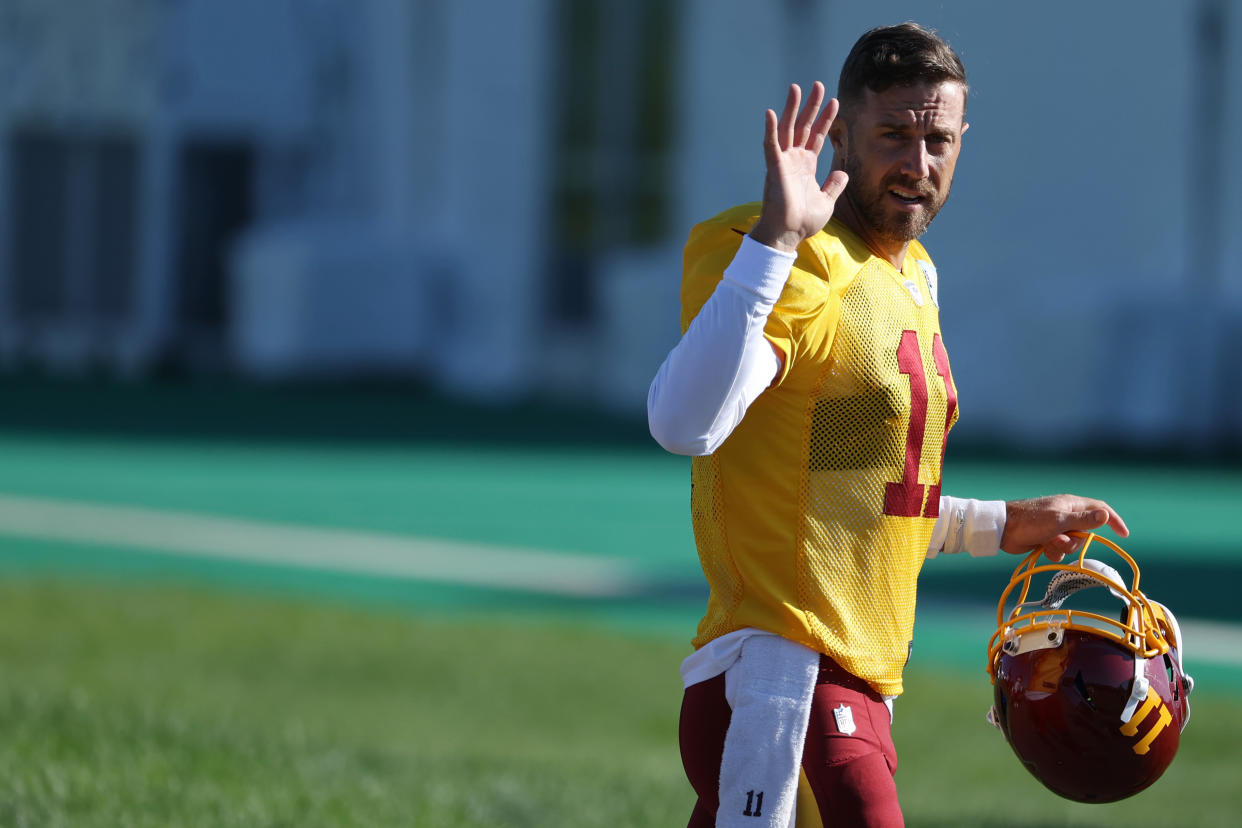 If Washington decides to move on from Alex Smith this offseason, teams with young QBs who need to learn should be lining up for his services. (Geoff Burke-USA TODAY Sports)