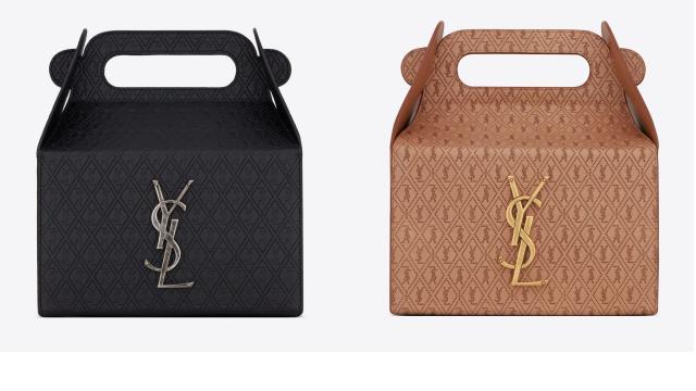 Luxury To Go: Saint Laurent's Quirky New Bag Resembles A Takeaway Box