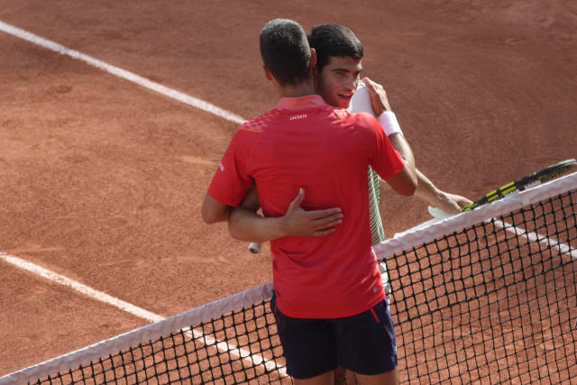 French Open 2023: Novak Djokovic onto 34th career Grand Slam final as  cramps plague Carlos Alcaraz