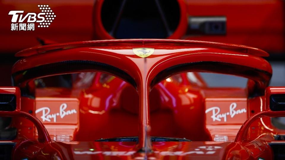 F1賽車「Halo」裝置因造型被車迷戲稱為人字拖。（圖／達志影像美聯社）