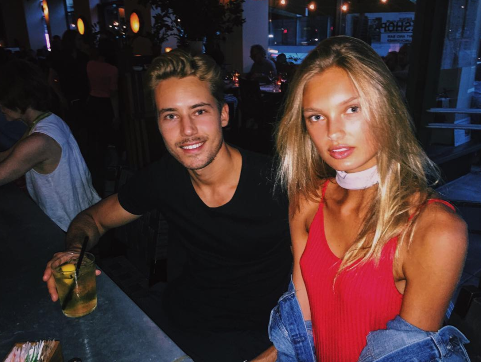 <p>The 21-year-old Dutch Angel met business consultant Laurens when they were only teenagers. They only started dated a couple of years ago but already live together in New York and apparently have plans to tie the knot in the near future. <i>[Photo: Instagram/romeestrijd]</i> </p>