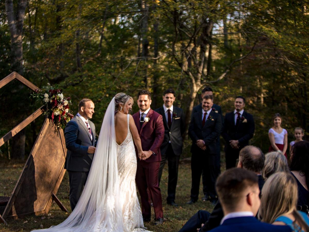 A bride transformed a ,500 campground rental into her dream wedding venue. Here’s how she did it on a tight budget.