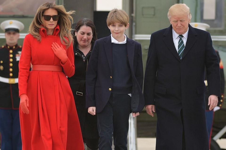 Melania was last pictured in Washington on March 17 as she, son Barron and President Trump headed for Mar-a-Lago