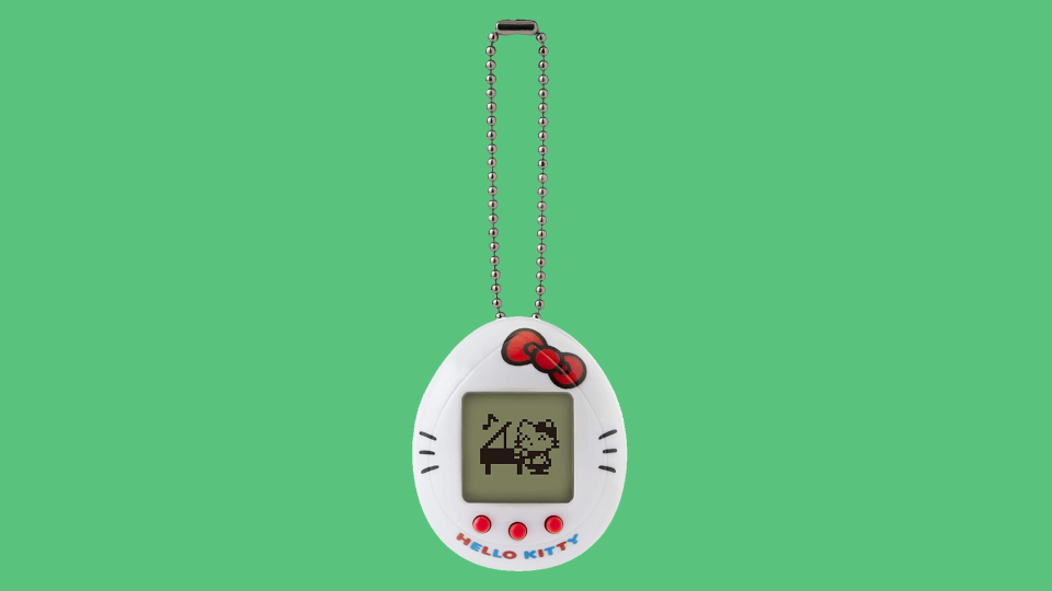 Best white elephant christmas gifts: Tamagotchi Hello Kitty