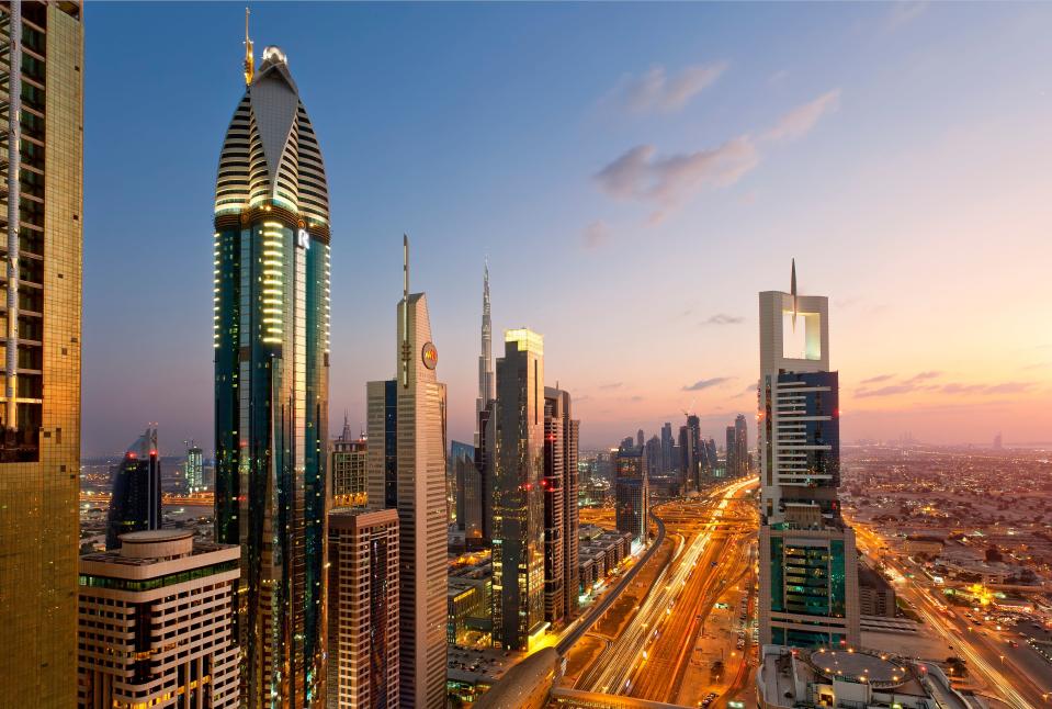 There are 9,000 to 16,000 restaurants in Dubai – for a population of only 2.5 million - Credit: ALAMY