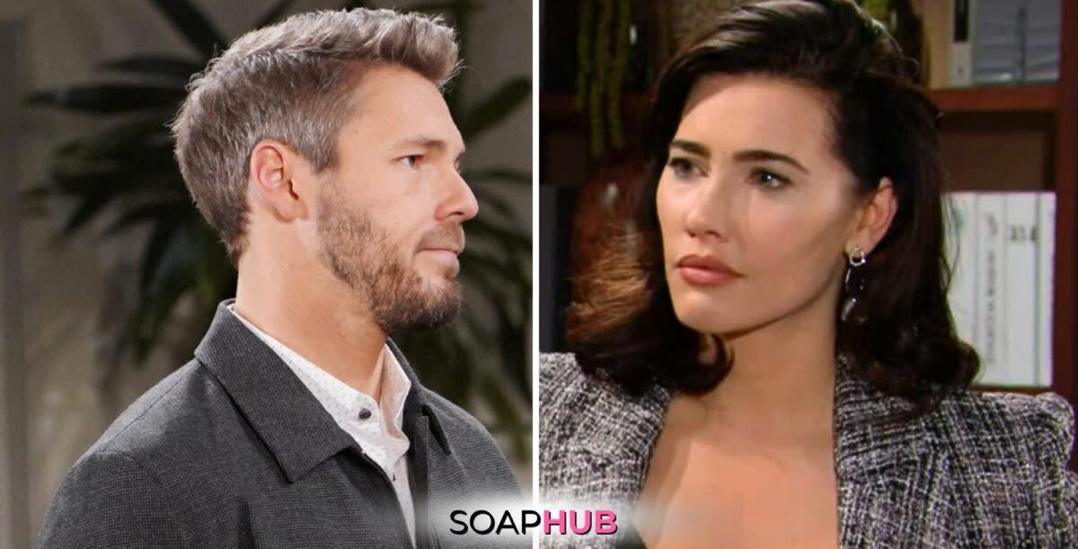 Steffy tries to squash Liam's belief in Deacon's theory.