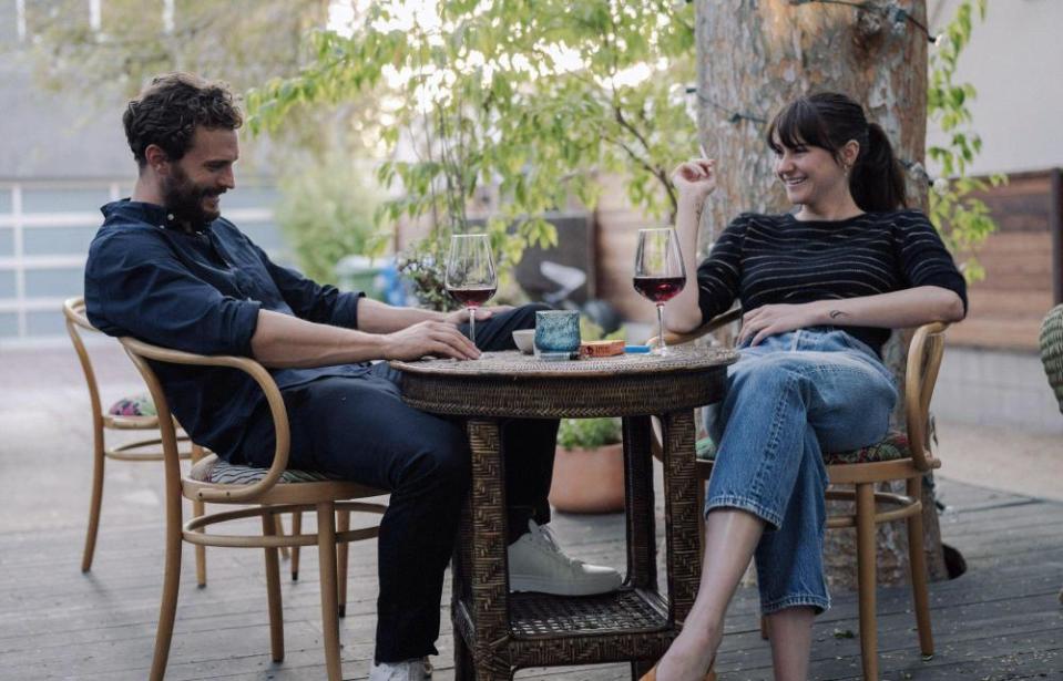 Jamie Dornan and Shailene Woodley in Endings, Beginnings.