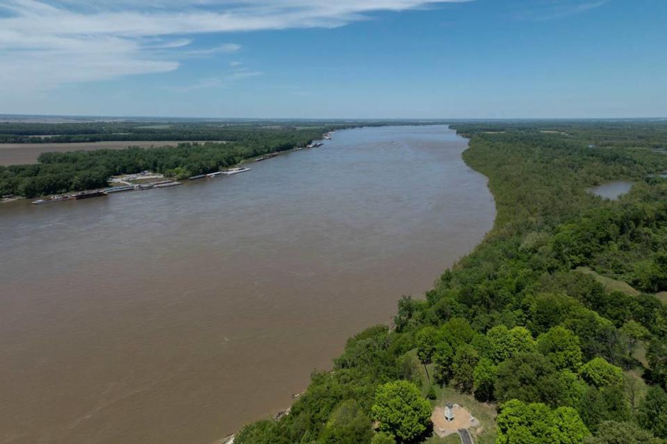 The Mississippi River is photographed near Columbus-Belmont State Park in Columbus. Columbus-Belmont, about a 4.5-hour drive from Lexington, is the site of the Battle of Belmont in 1861 during the Civil War. The park offers a campground; hiking; boat ramps and a Civil War museum.