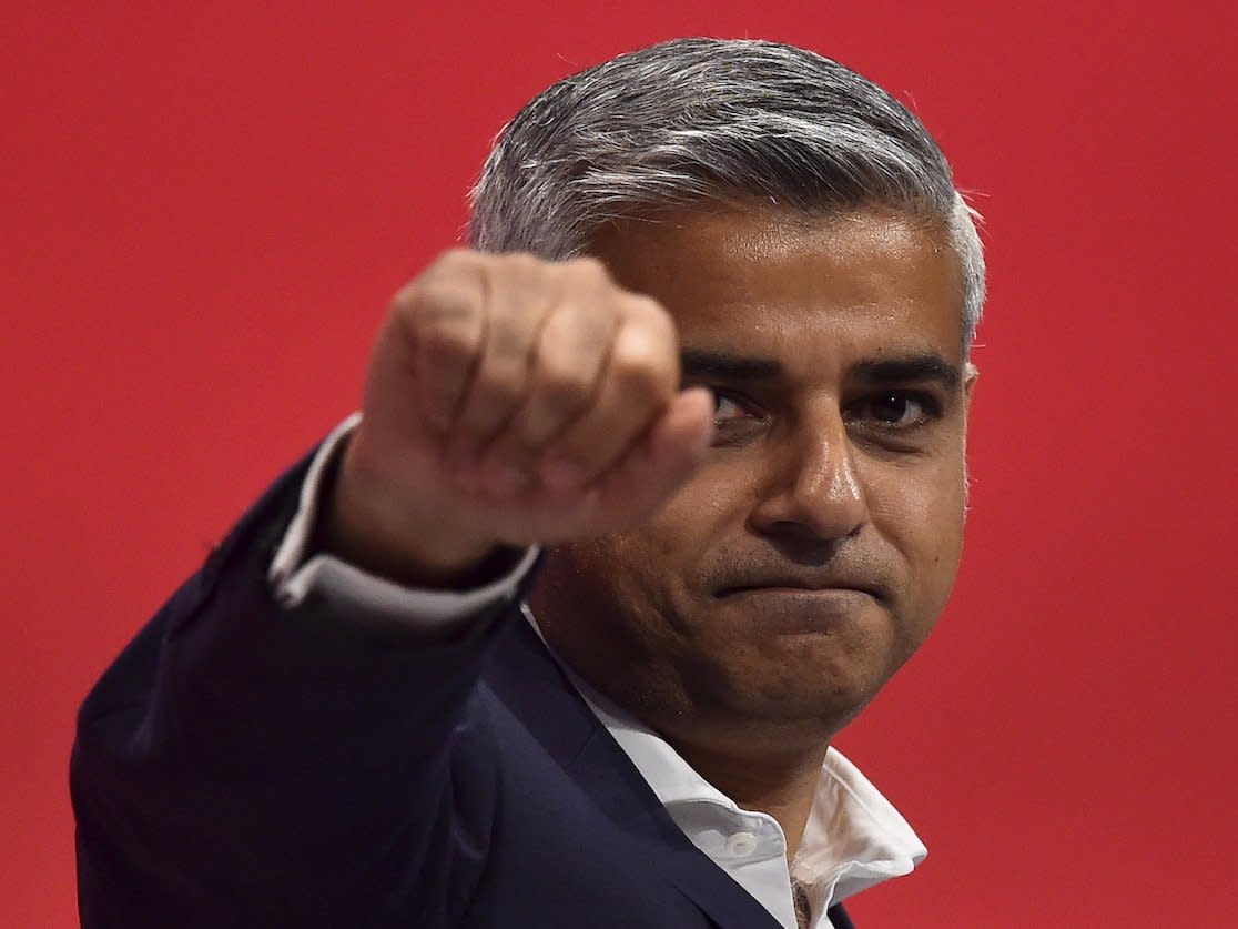 Sadiq Khan mayoral election victory