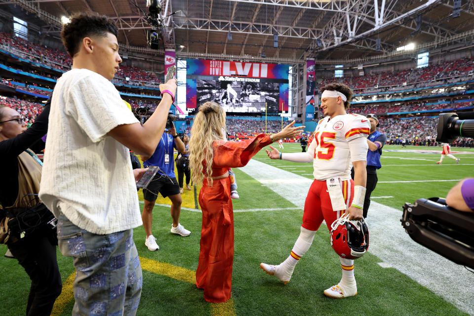 brittany mahomes reacts to jackson being denied vip entry