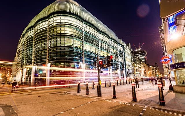 Vanguard's London office is in the Walbrook Building - Credit: LatitudeStock / Alamy Stock Photo