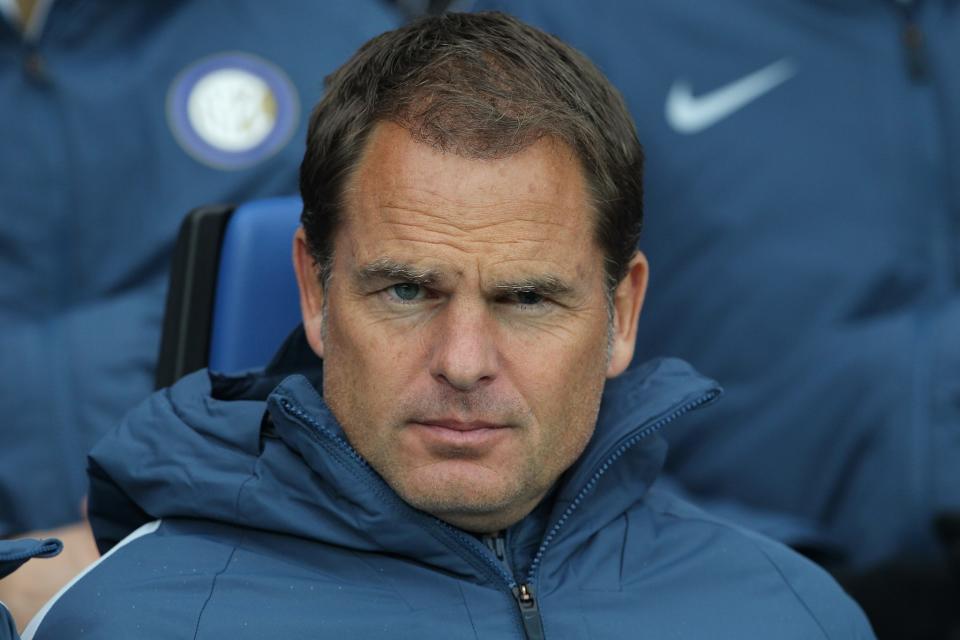 Frank de Boer will be appointed Palace boss on Monday 
