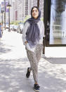 <p><b>Complete this sentence: Modest fashion is … </b> knowing that your body is yours and you don’t have to prove s*** to nobody.<br>(Photo: Jamie Berg for Yahoo Lifestyle) </p>