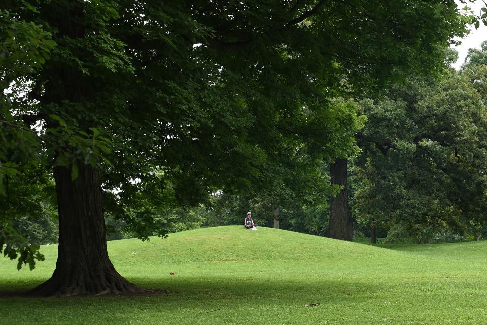 An open house held on Monday, July 25, 2022 at both the Octagon Earthworks in Newark and the Great Circle Earthworks in Heath. The event included guided tours of the Octagon, museum talks at the Great Circle, and The Works brought their Mobile Unit with an activity table. 