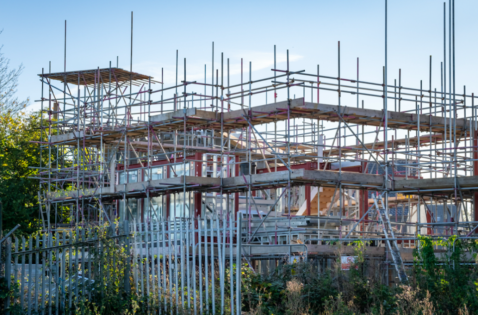 The houses were part of a 14-home county council-led development consisting of two, three and four-bed properties. (SWNS)