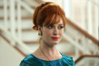 Joan Harris (Christina Hendricks) in the "Mad Men" episode, "To Have and to Hold."