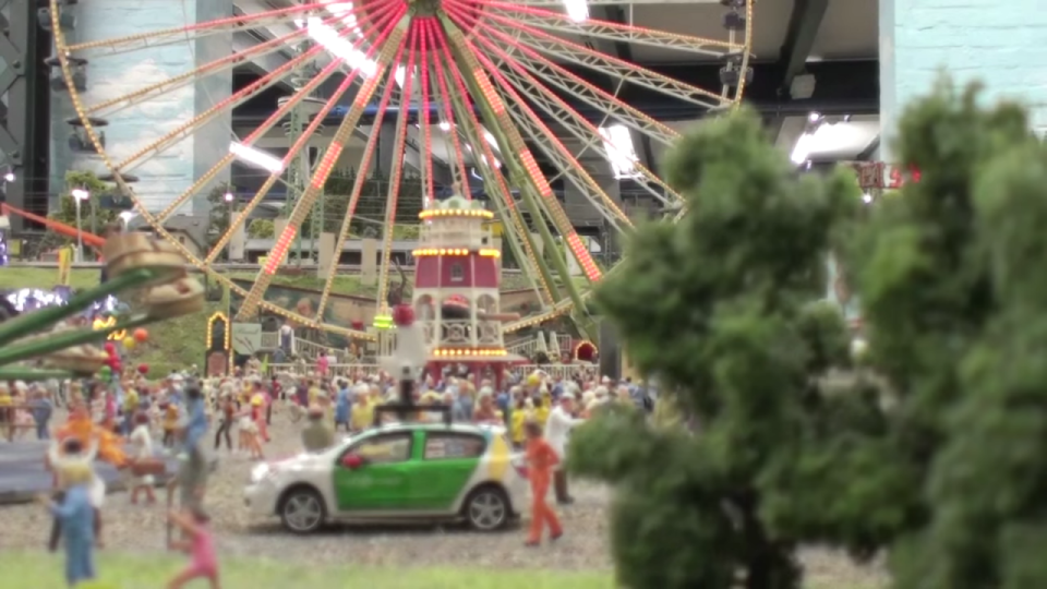 Google Street View in Miniatur Wunderland