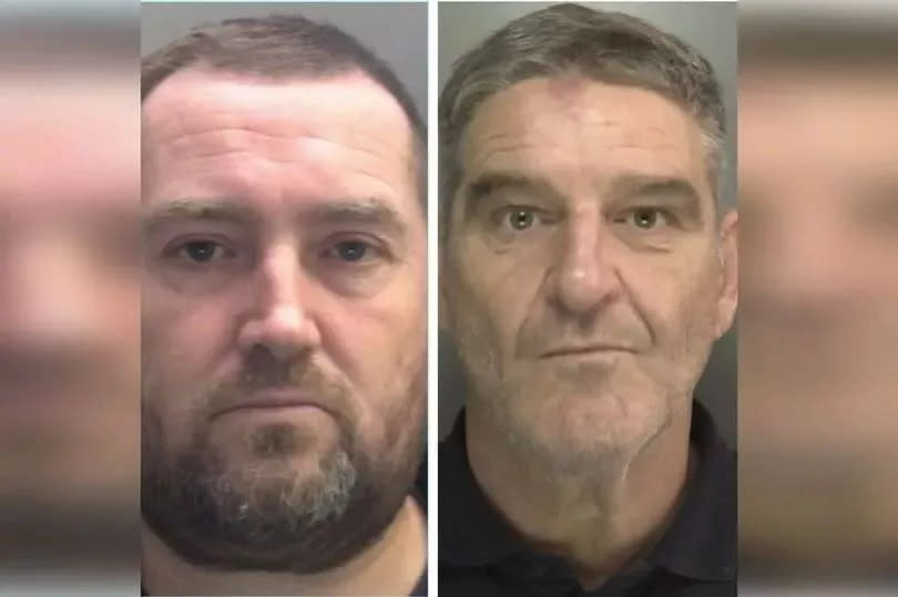 Terence Earle (left) and Stephen Earle were cousins who headed up the illicit operation before they were toppled by an NCA operation -Credit:Liverpool Echo