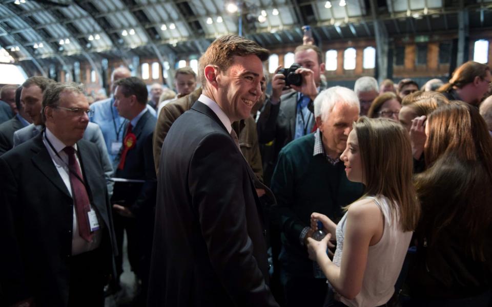 Andy Burnham - Credit: AFP