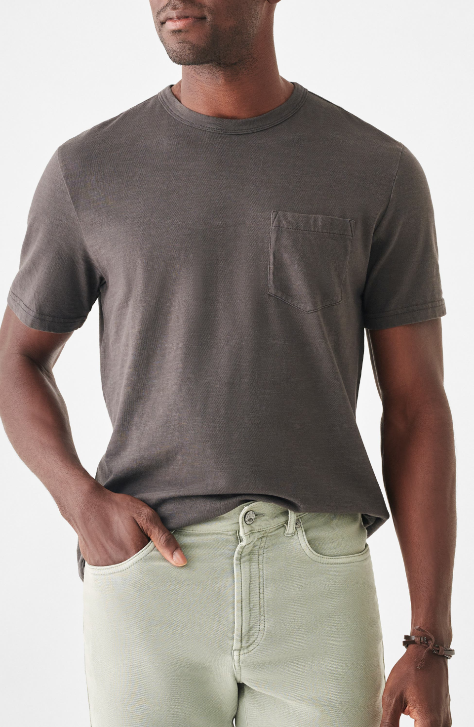 Faherty Organic Cotton Pocket T-Shirt