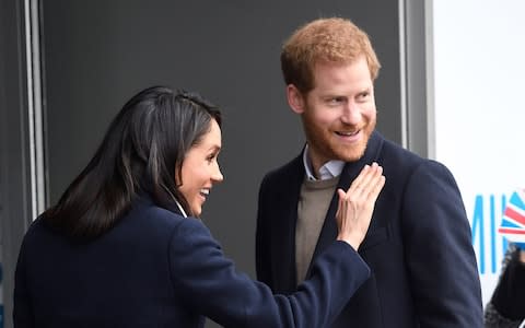 Prince Harry and Meghan Markle in Birmingham - Credit: WireImage