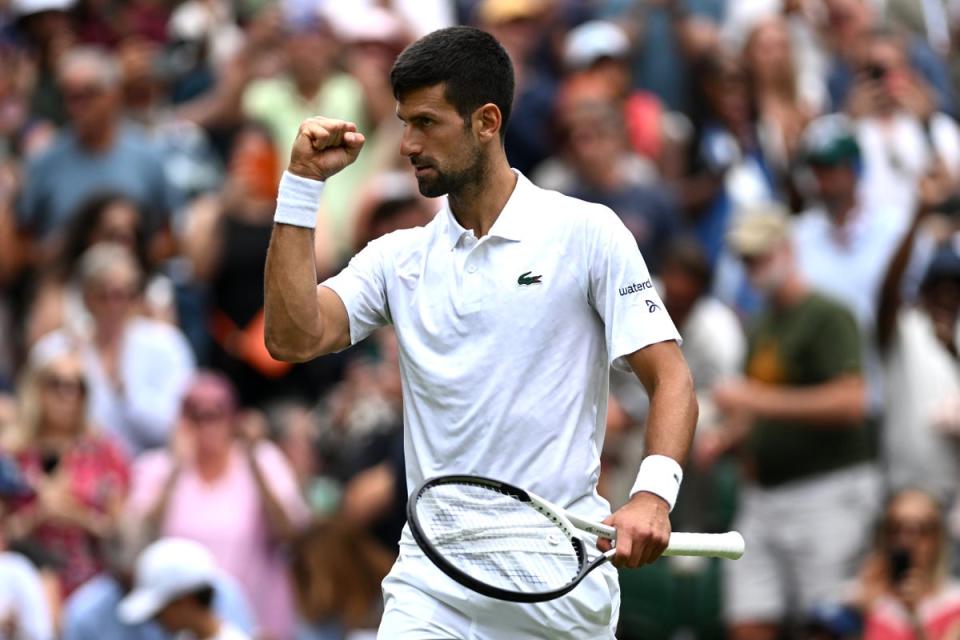 Djokovic has not lost on Centre Court for over a decade  (Getty Images)