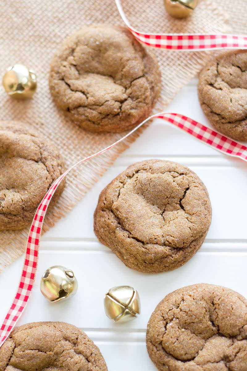 Chewy Gingerbread Cookies