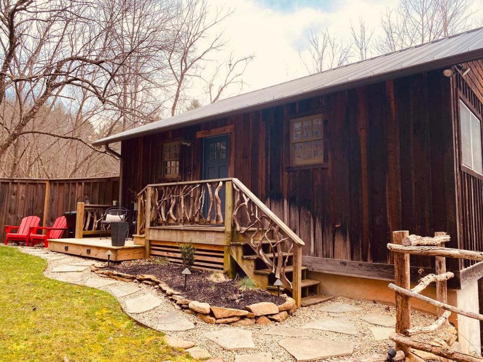 The Barn is a farmhouse-style home in Weaverville.