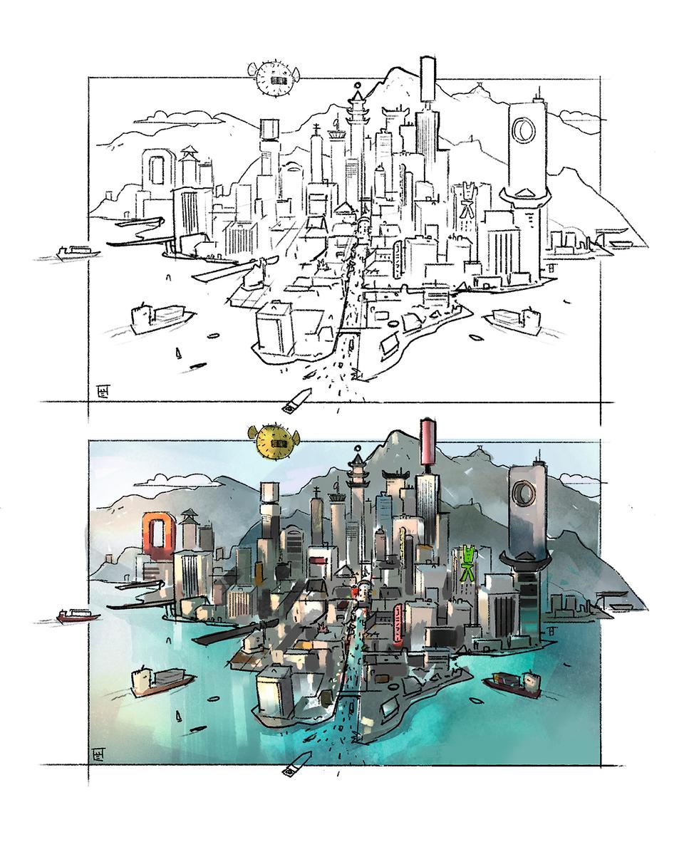 Ninjago City Film Concept