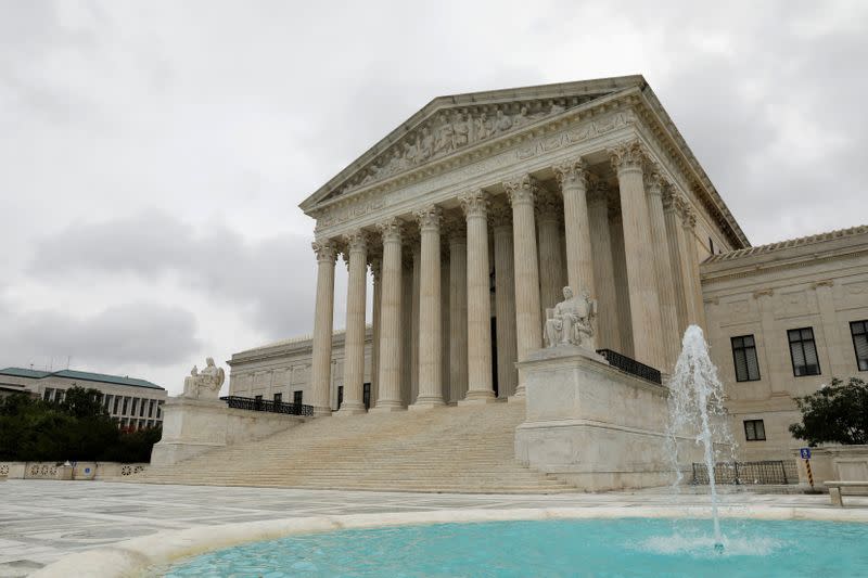 FILE PHOTO: The Supreme Court of the United States is seen in Washington, D.C.