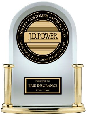 Erie Insurance Earns Top Ranking In J D