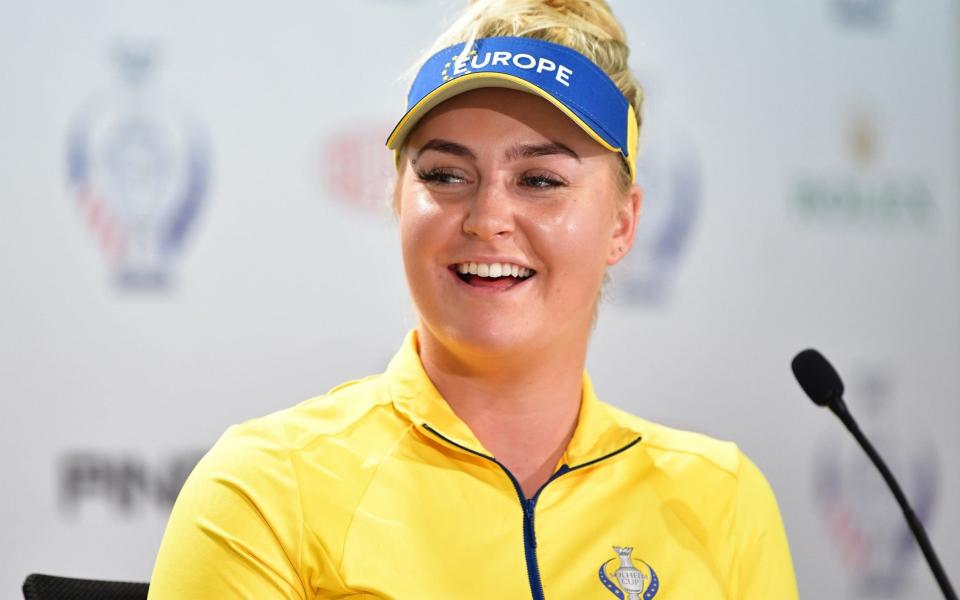 Charley Hull is a member of the same club as Ian Poulter - Getty Images North America