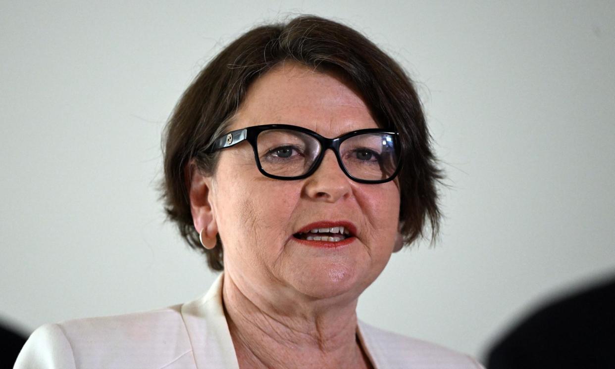<span>The assistant minister for health, Ged Kearney, chairs the National Women’s Health Advisory Council, which conducted the End Gender Bias survey.</span><span>Photograph: Mick Tsikas/AAP</span>