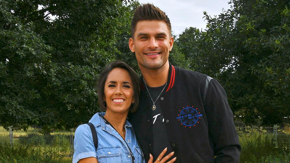 Janette Manrara and Aljaz Skorjanec attend Flackstock Festival 2022