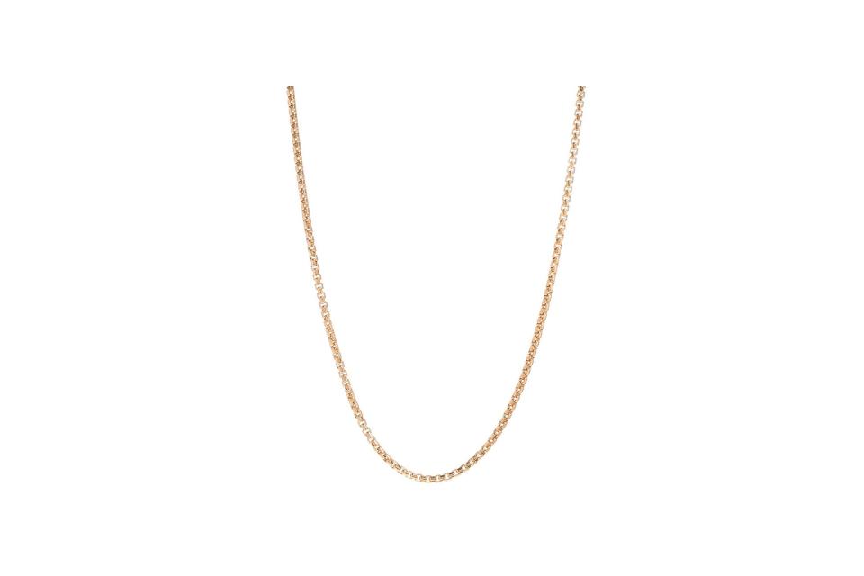 Dregs & Sal box chain necklace (was $195, 33% off)