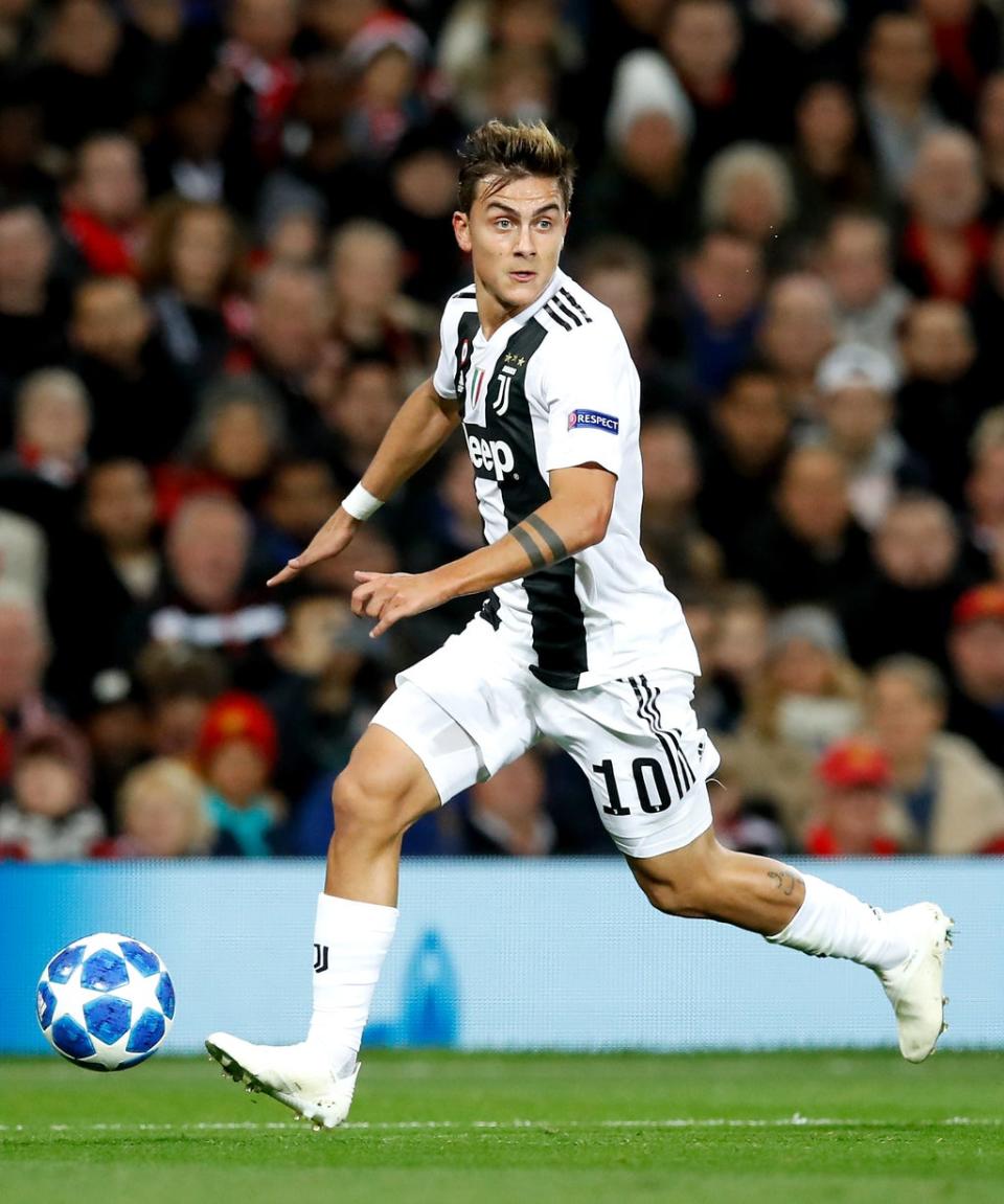 Juventus’ Paulo Dybala is wanted by Liverpool (Martin Rickett/PA) (PA Archive)