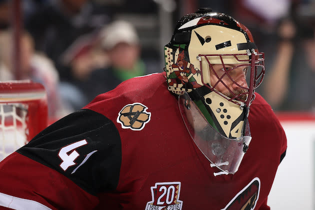 Arizona Coyotes Goaltender Mike Smith Is Practicing Again; Which Goalie Is  The Odd Man Out?