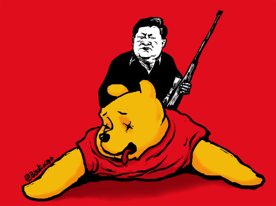 A cartoon drawn by Chinese dissident artist Badiucao | Badiucao