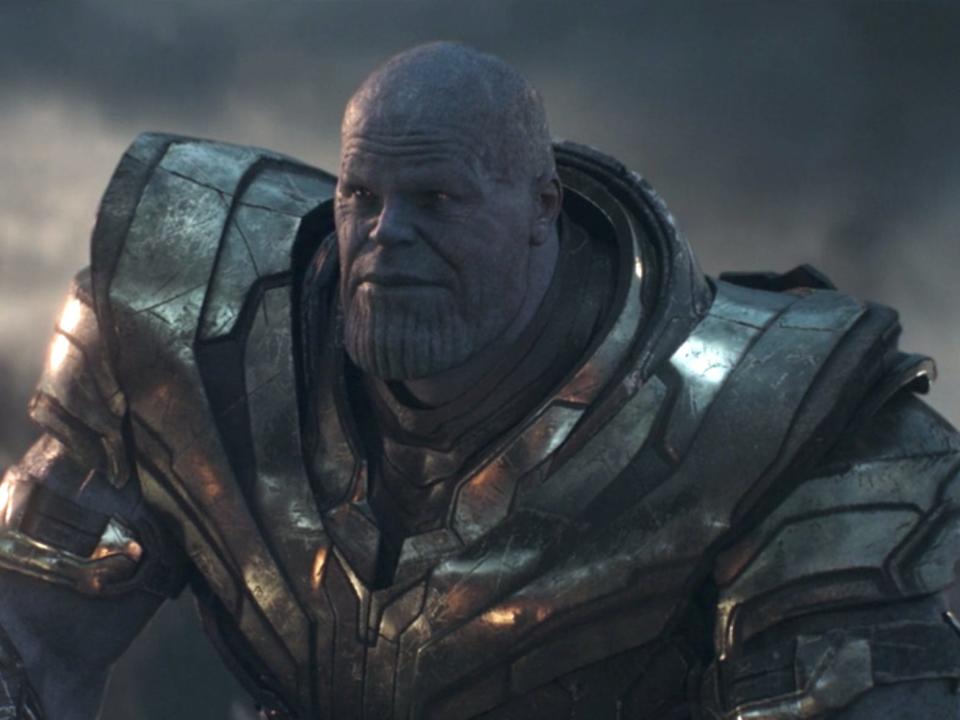 Josh Brolin as Thanos in "Avengers: Endgame."