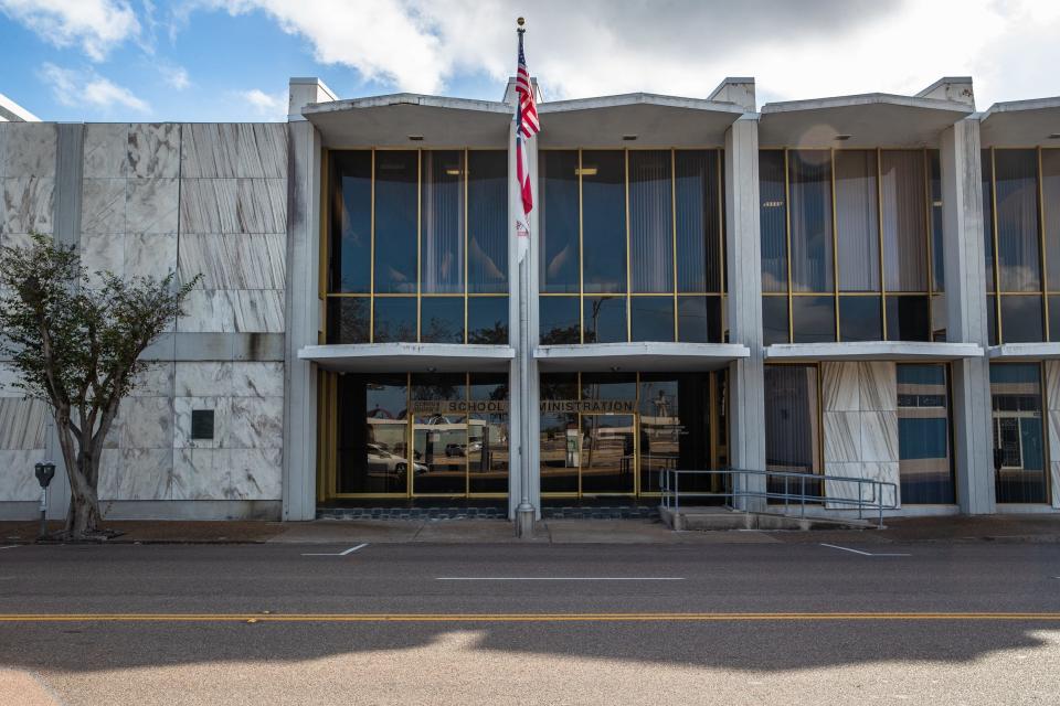 The Corpus Christi ISD administration office building on Monday, Dec. 5, 2022 in Corpus Christi, Texas.