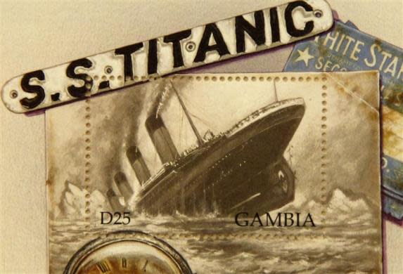 Titanic stamps