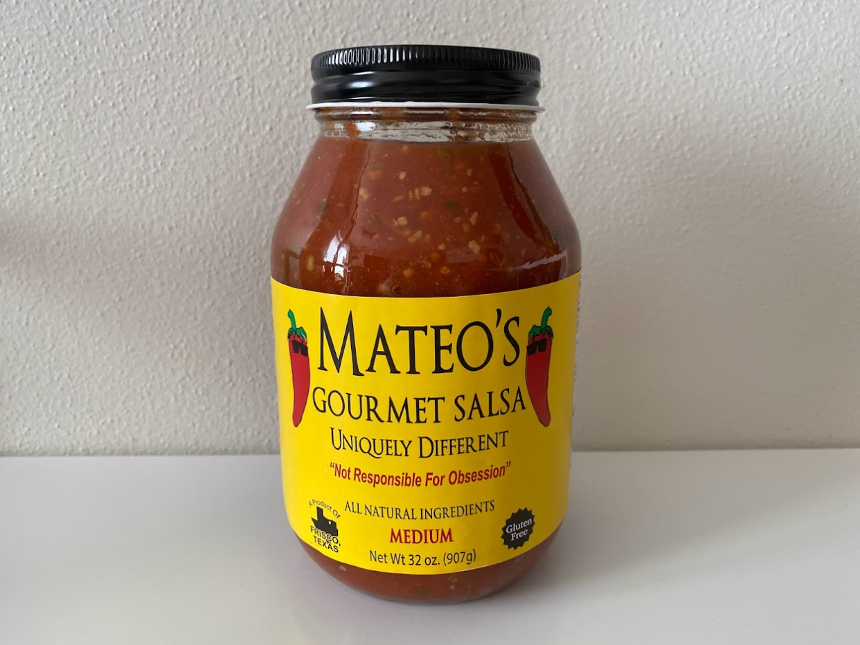 Mateo's Gourmet Salsa Medium