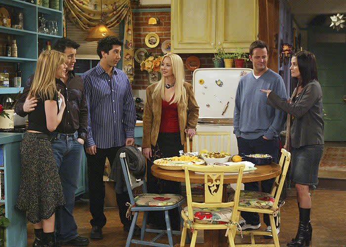 Escena final de Friends 