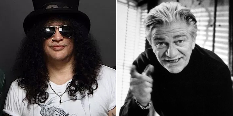 Slash and Seymour Cassel 1