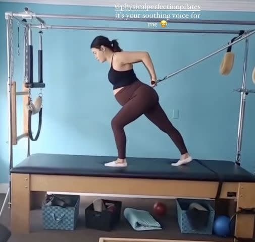 <p>jenna dewan/instagram</p> Jenna Dewan's pilates workout