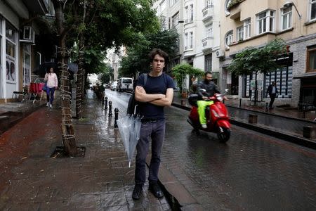 Ali Erkmen poses for a picture during an interview with Reuters in Istanbul, May 29, 2018. REUTERS/Umit Bektas