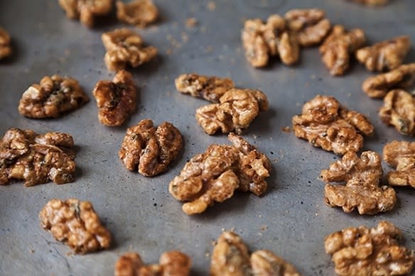 Sage-Candied Walnuts