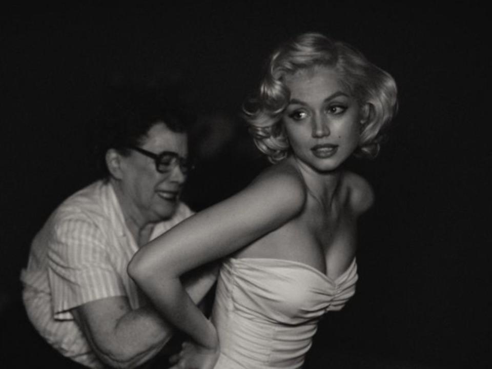 Netflix’s Marilyn Monroe film ‘Blonde’ starring Ana de Armas (Netflix)