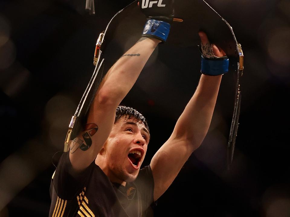 Brandon Moreno became Mexico’s first ever UFC champion (Getty Images)