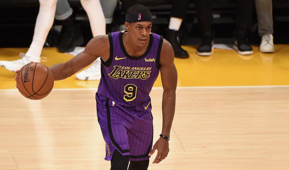 Rajon Rondo figures to be out for an extended period of time. (Getty)